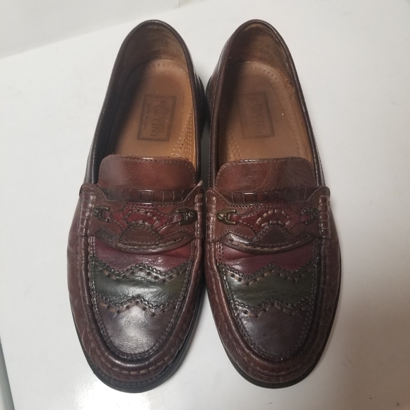Franco Fortini Italian Loafers Size 40 - Picture 2 of 5